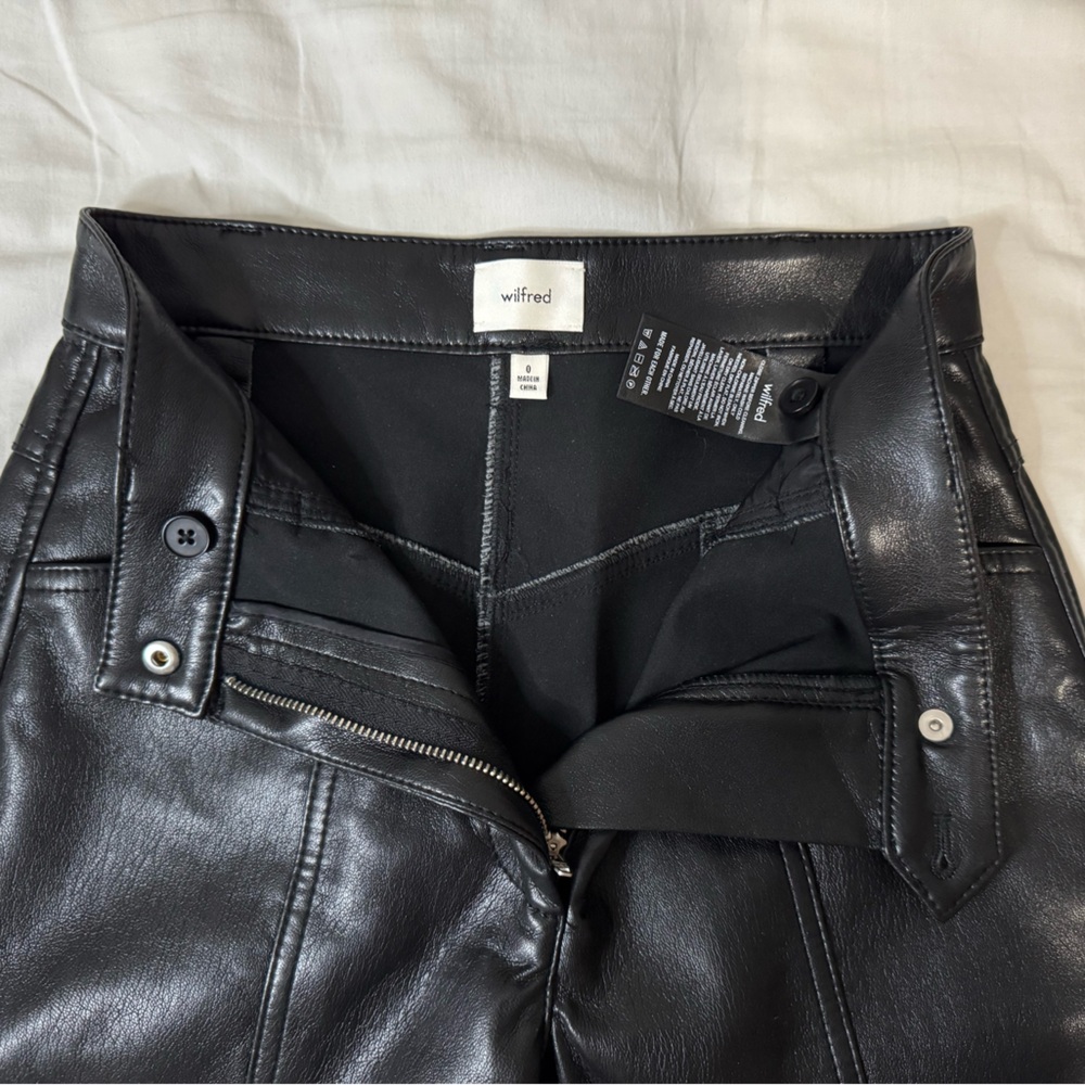 Wilfred Rebel Leather Pants - Picture 4 of 4